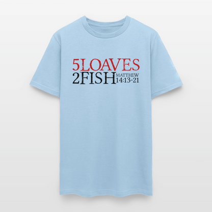 5 Loaves 2 Fish - powder blue