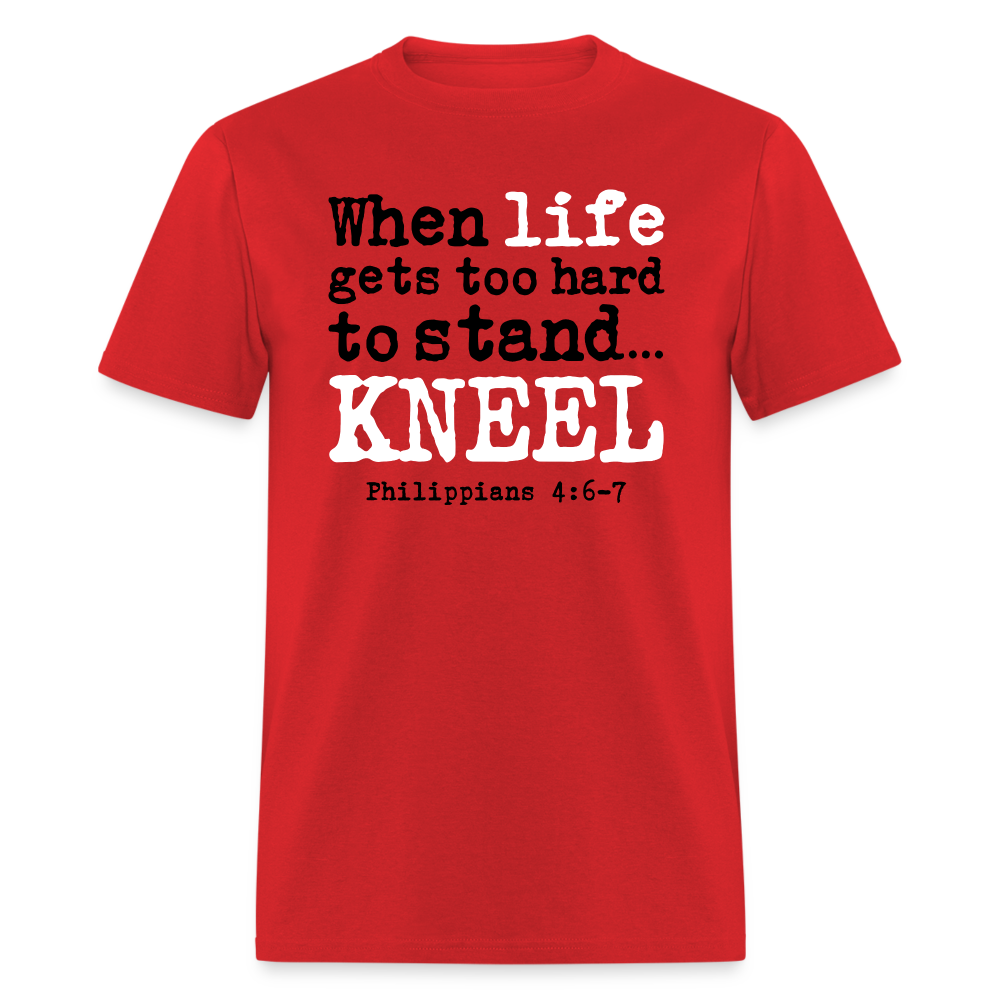 Kneel - red