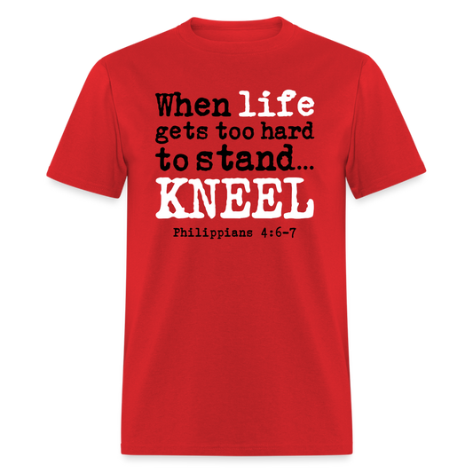 Kneel - red