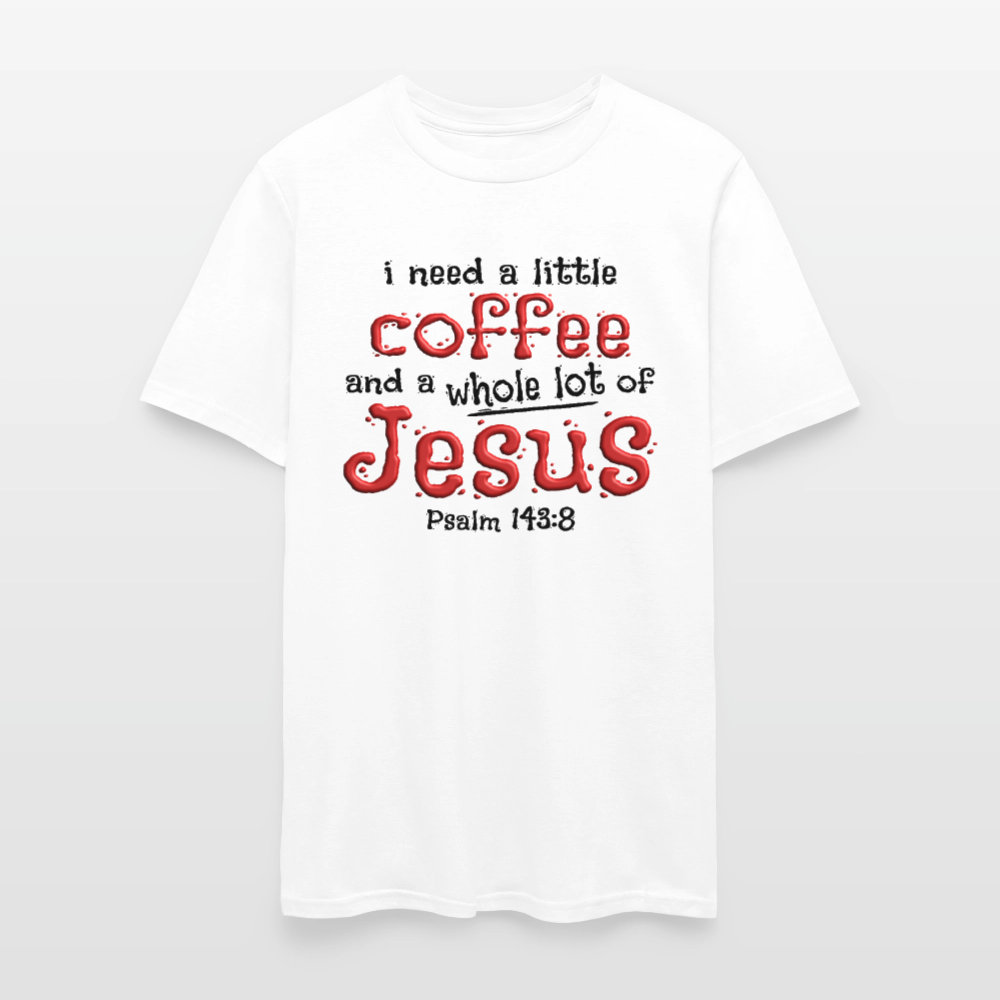 Coffee & Jesus - white