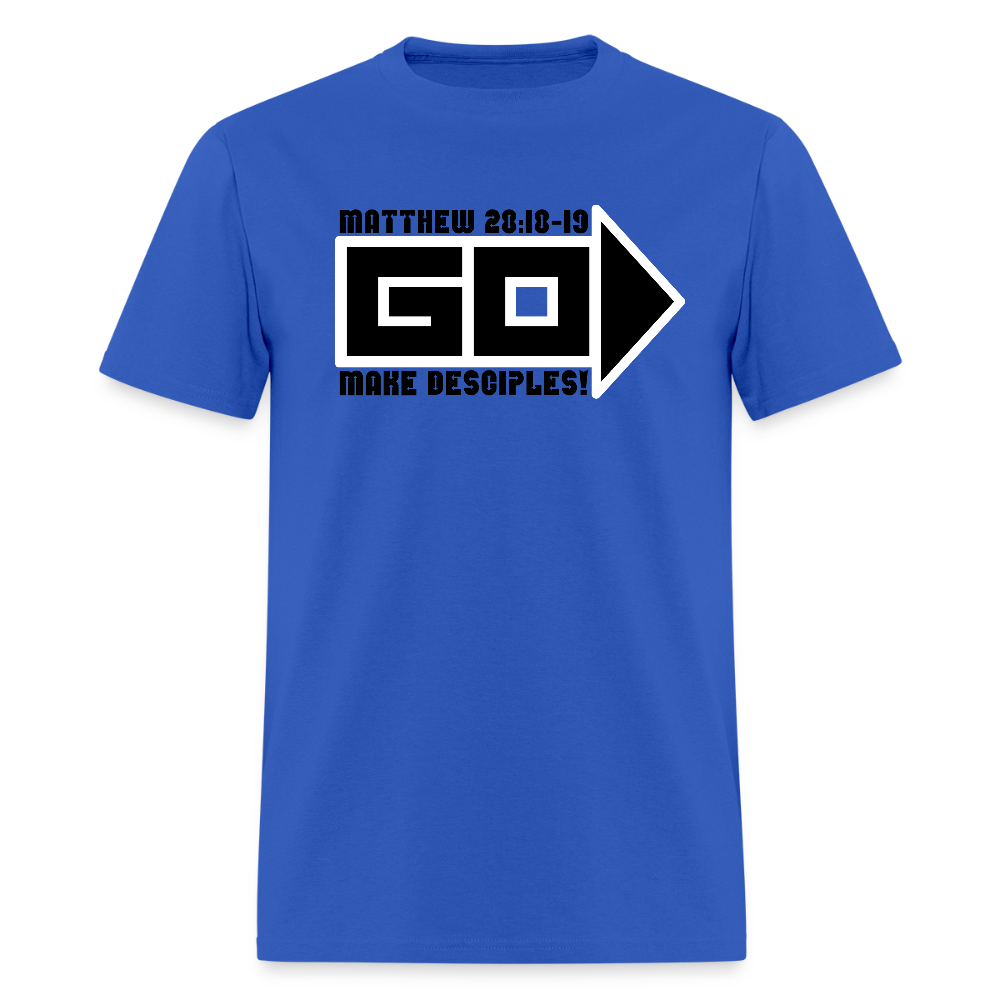Go Make Desciples - royal blue