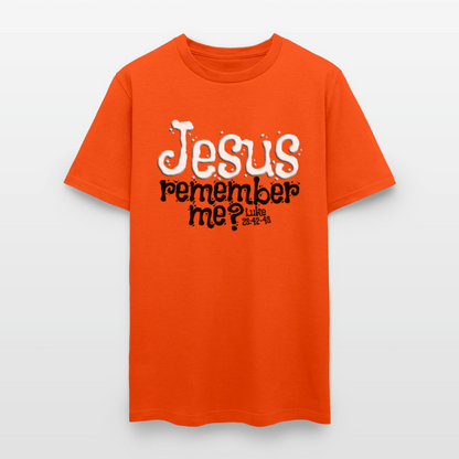 Jesus Remember Me - orange