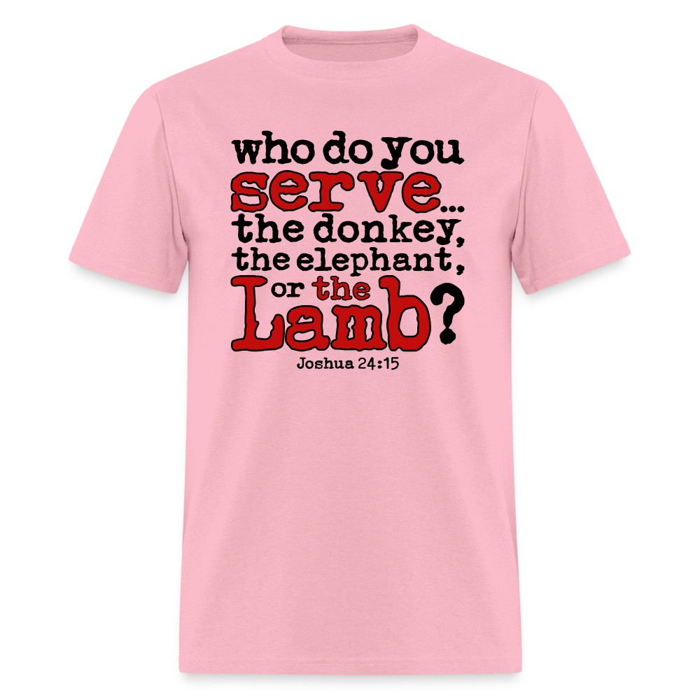 Donkey, Elephant, Or Lamb - pink
