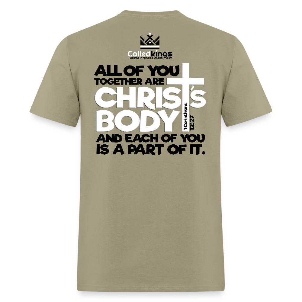 His Body His Choice - khaki