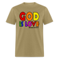 GOD is Love - khaki