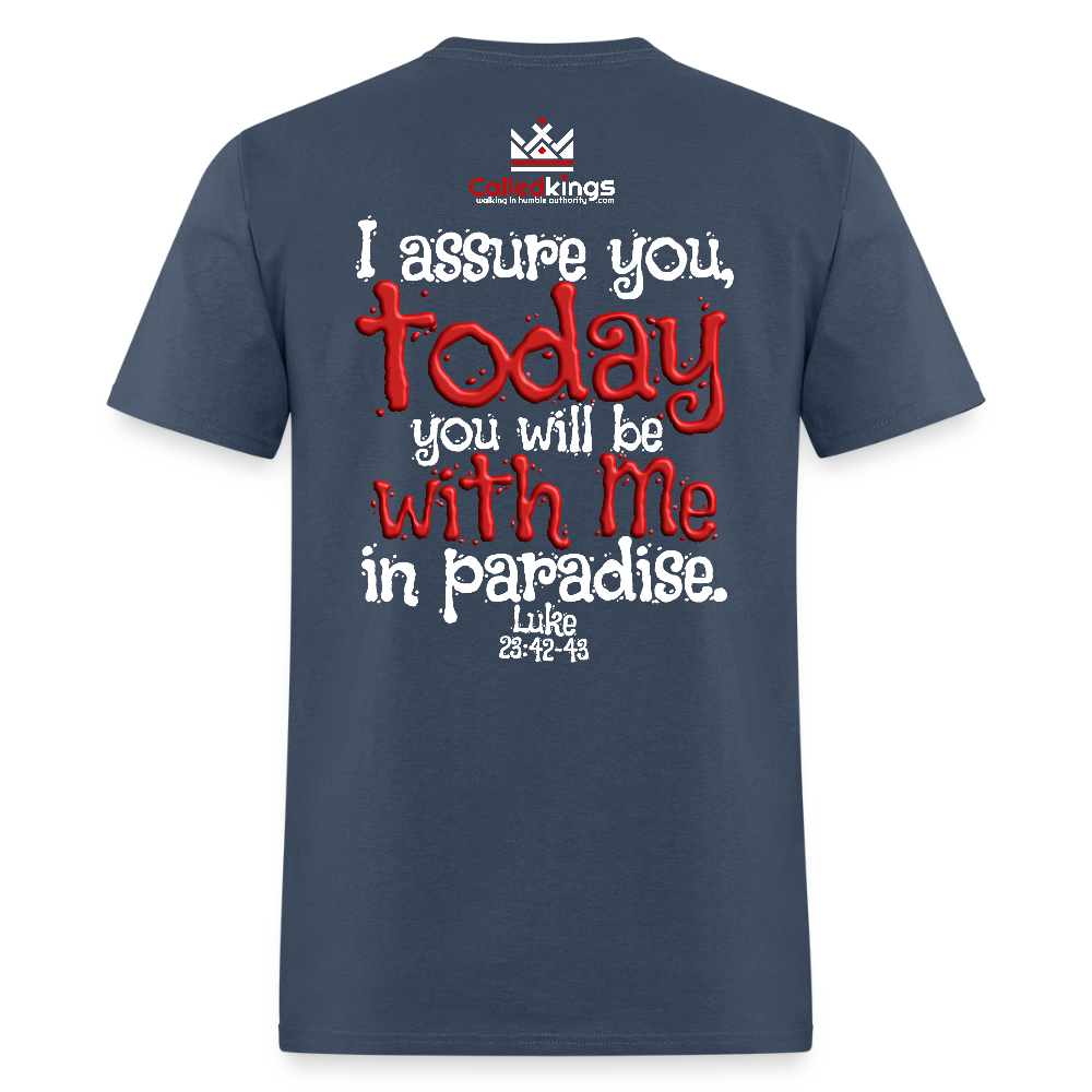 Jesus Remember me -  blue dusk