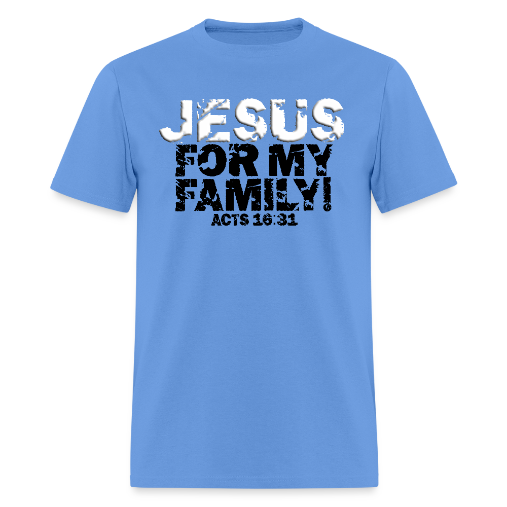 Jesus for My Family - carolina blue