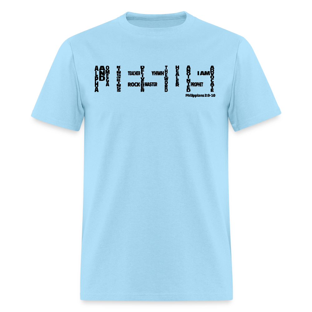 Jesus Names - powder blue