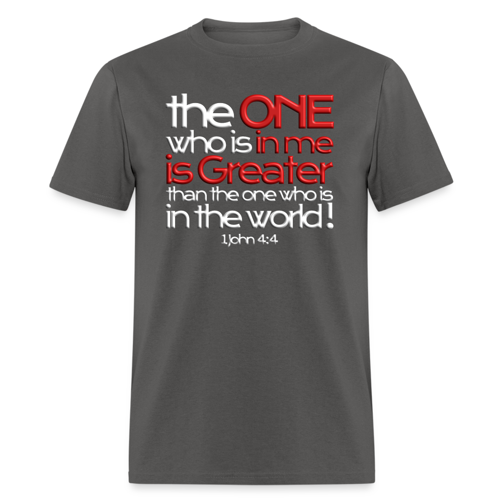 One In Me Is Greater - charcoal