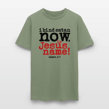 Bind Satan Now - military green
