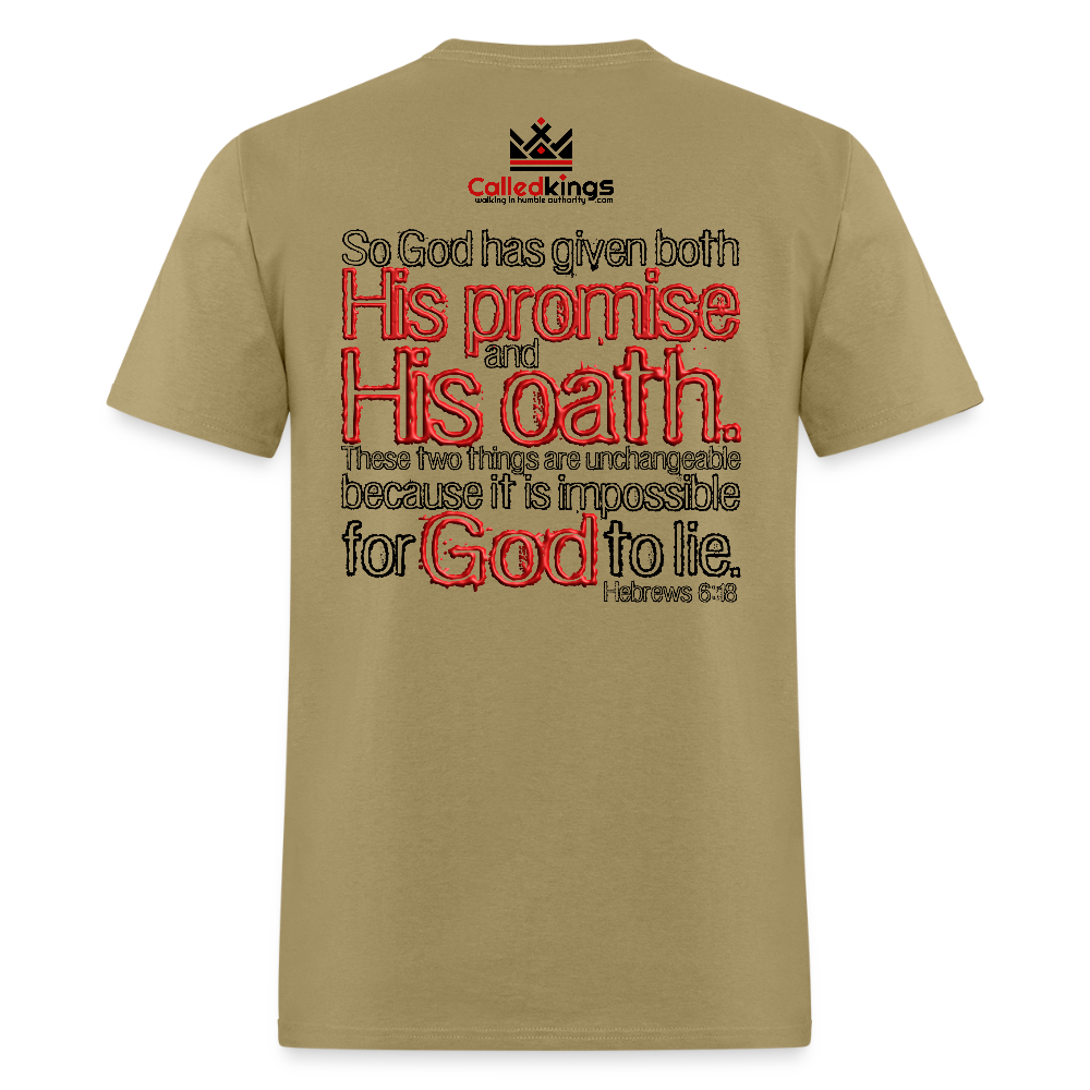 God Can't Lie - khaki