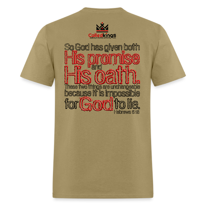God Can't Lie - khaki