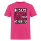Jesus Flipped - fuchsia