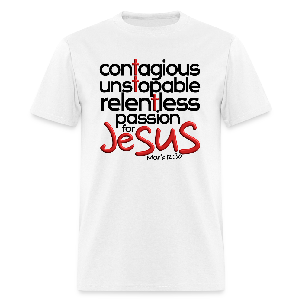 Passion for Jesus - white