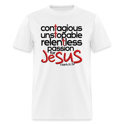 Passion for Jesus - white