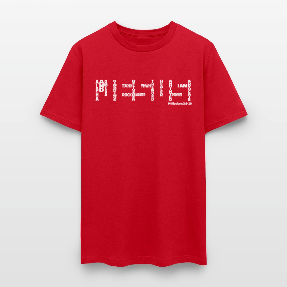 Jesus Names - red