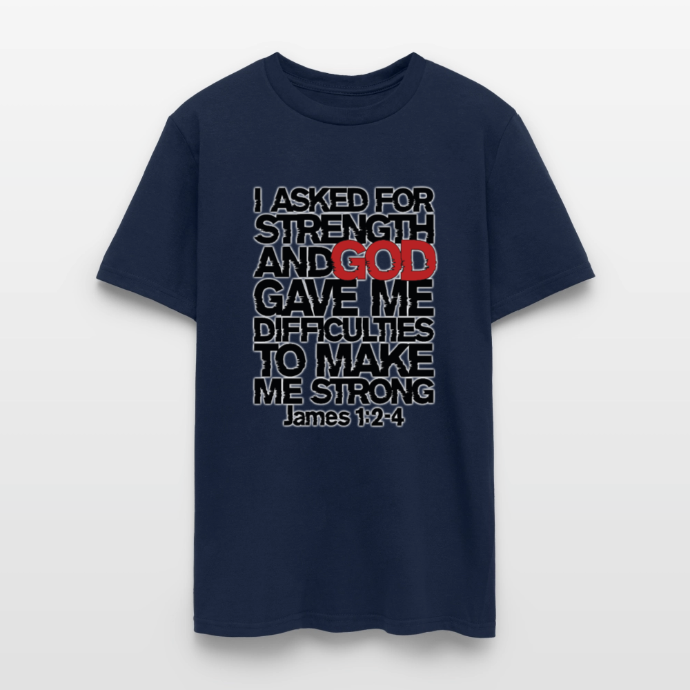 I Asked For Strength - navy
