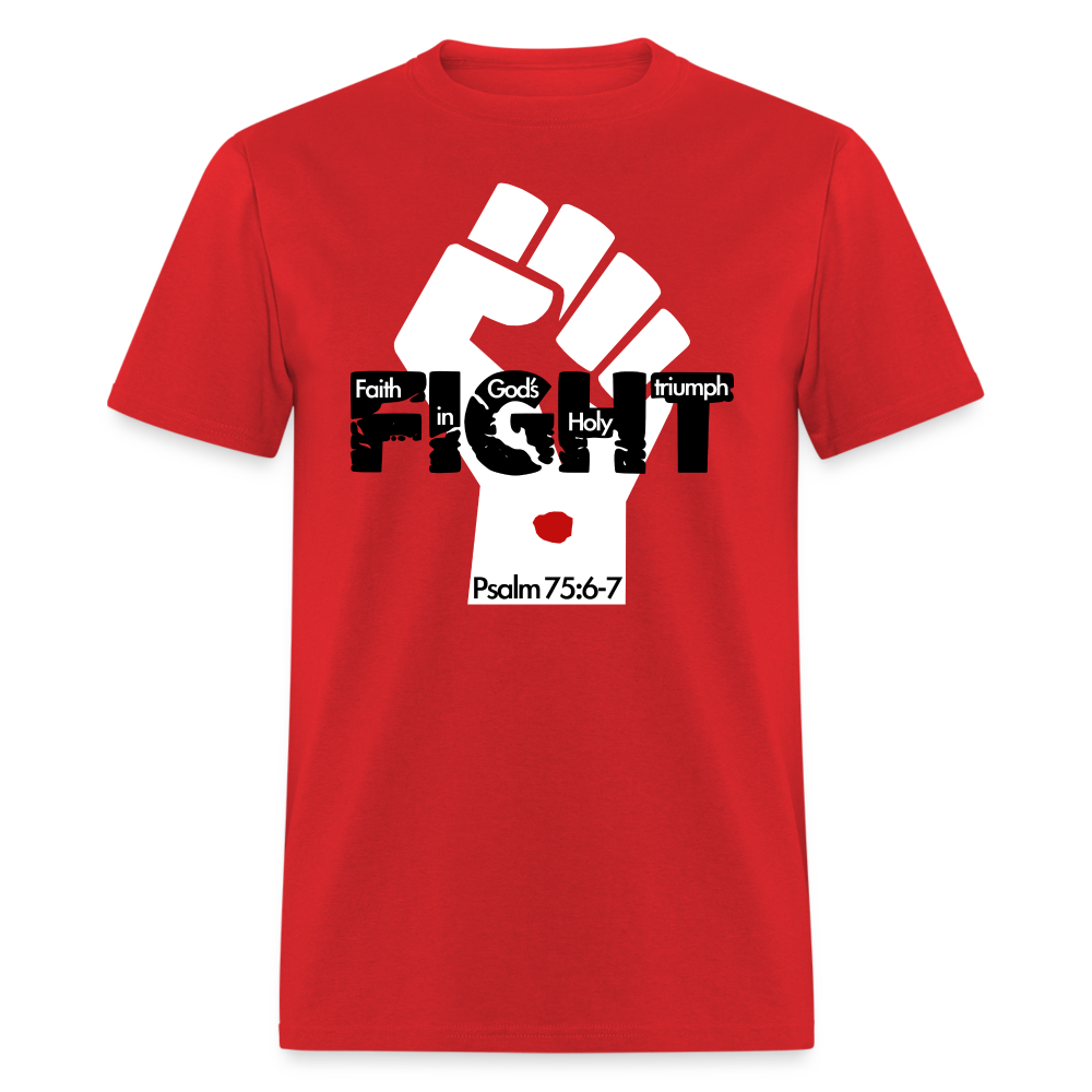 FIGHT with Fist - red