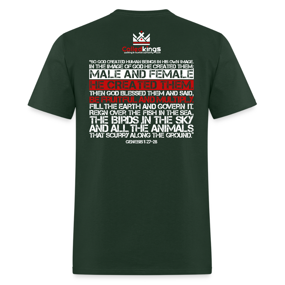 Woman Made 4 Kingdom Impact - forest green