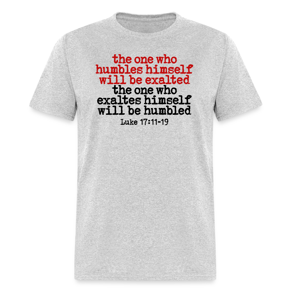 One Who Humbles Himself - heather gray