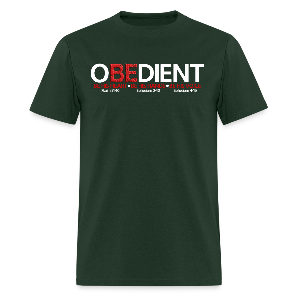 Obedient - forest green