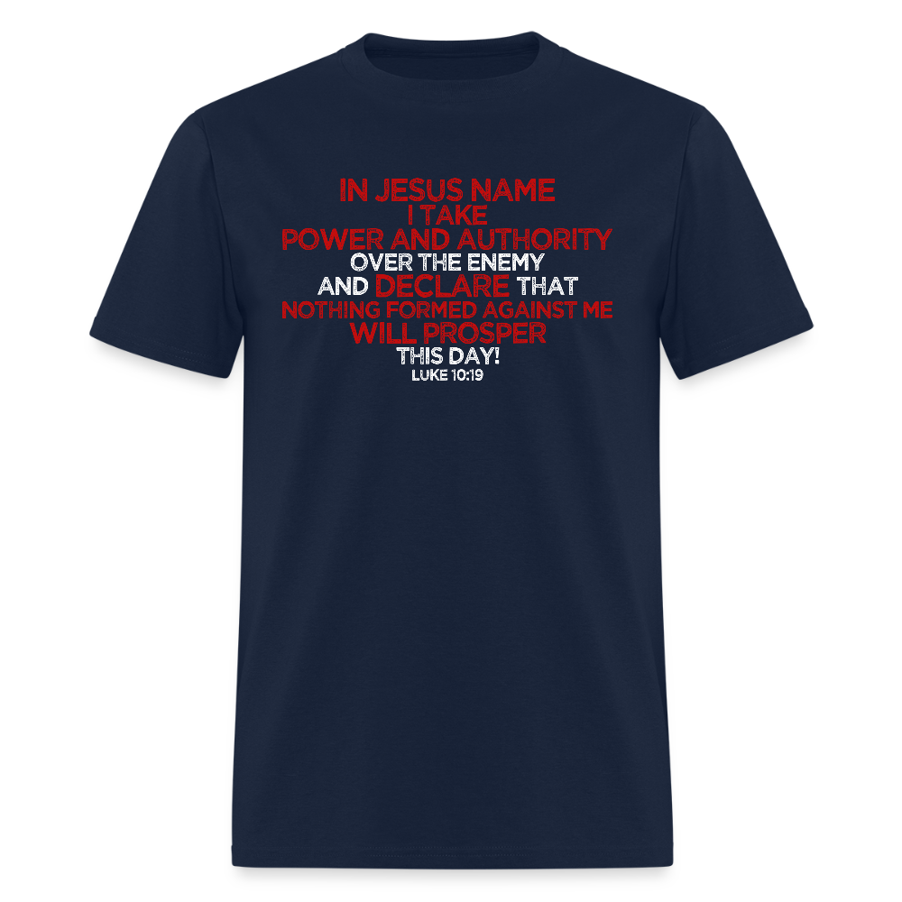 I Take Power & Authority - navy