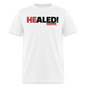 He Healed - white