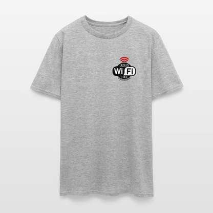 Jesus Strong Wireless Connection - heather gray