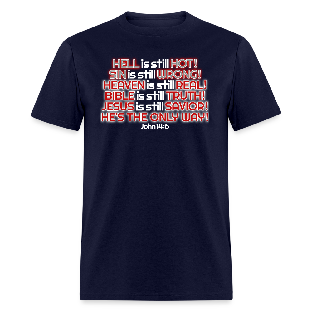 Hell Is Still Hot - navy