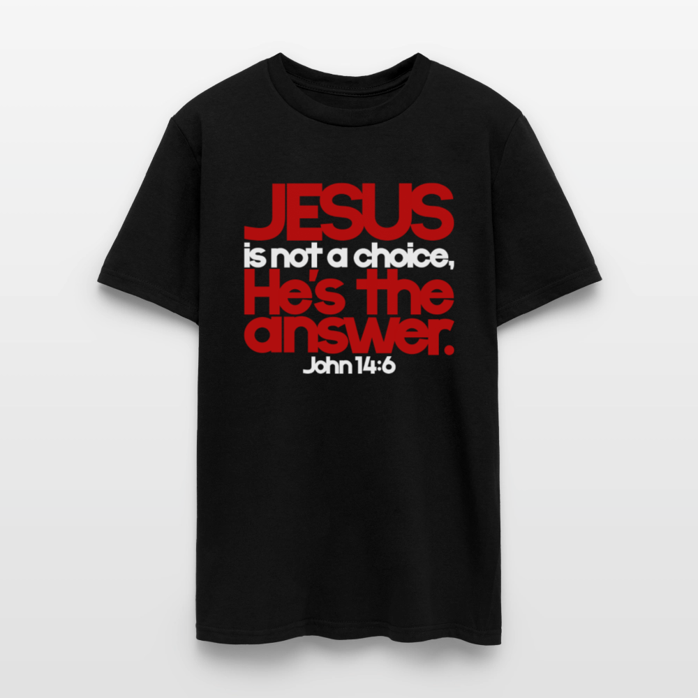 Jesus Is the Answer - black