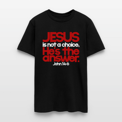 Jesus Is the Answer - black