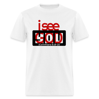 I See God in You - white
