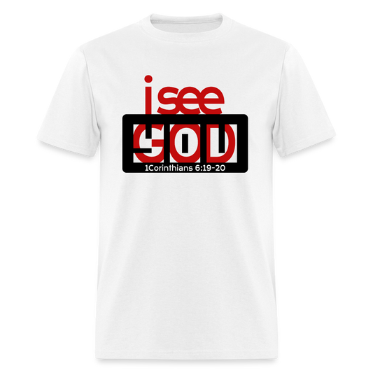 I See God in You - white