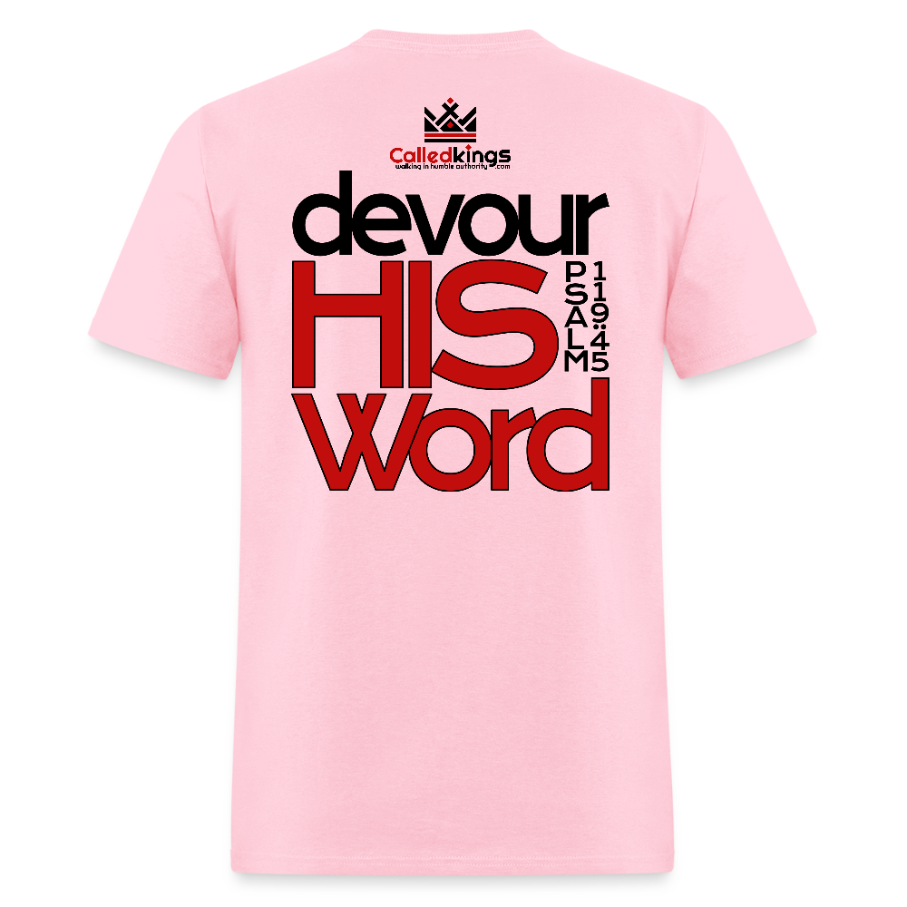 WTBSF? Devour His Word - pink