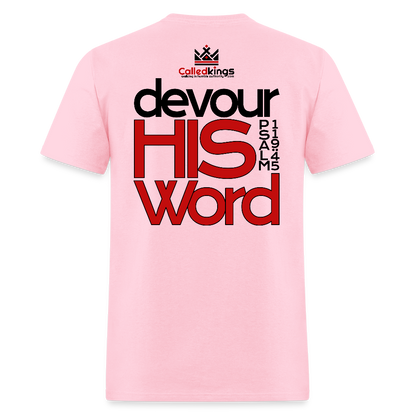 WTBSF? Devour His Word - pink