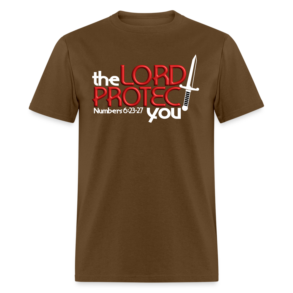 The Lord Protect You - brown