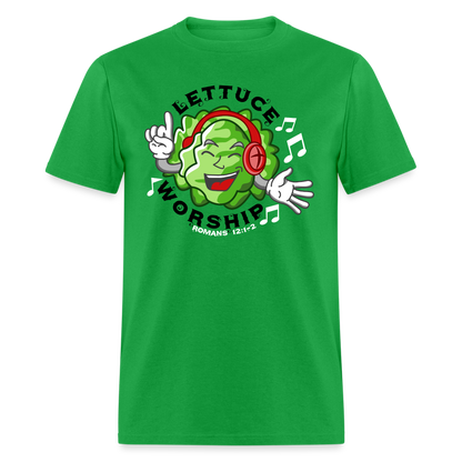 Lettuce Worship - bright green