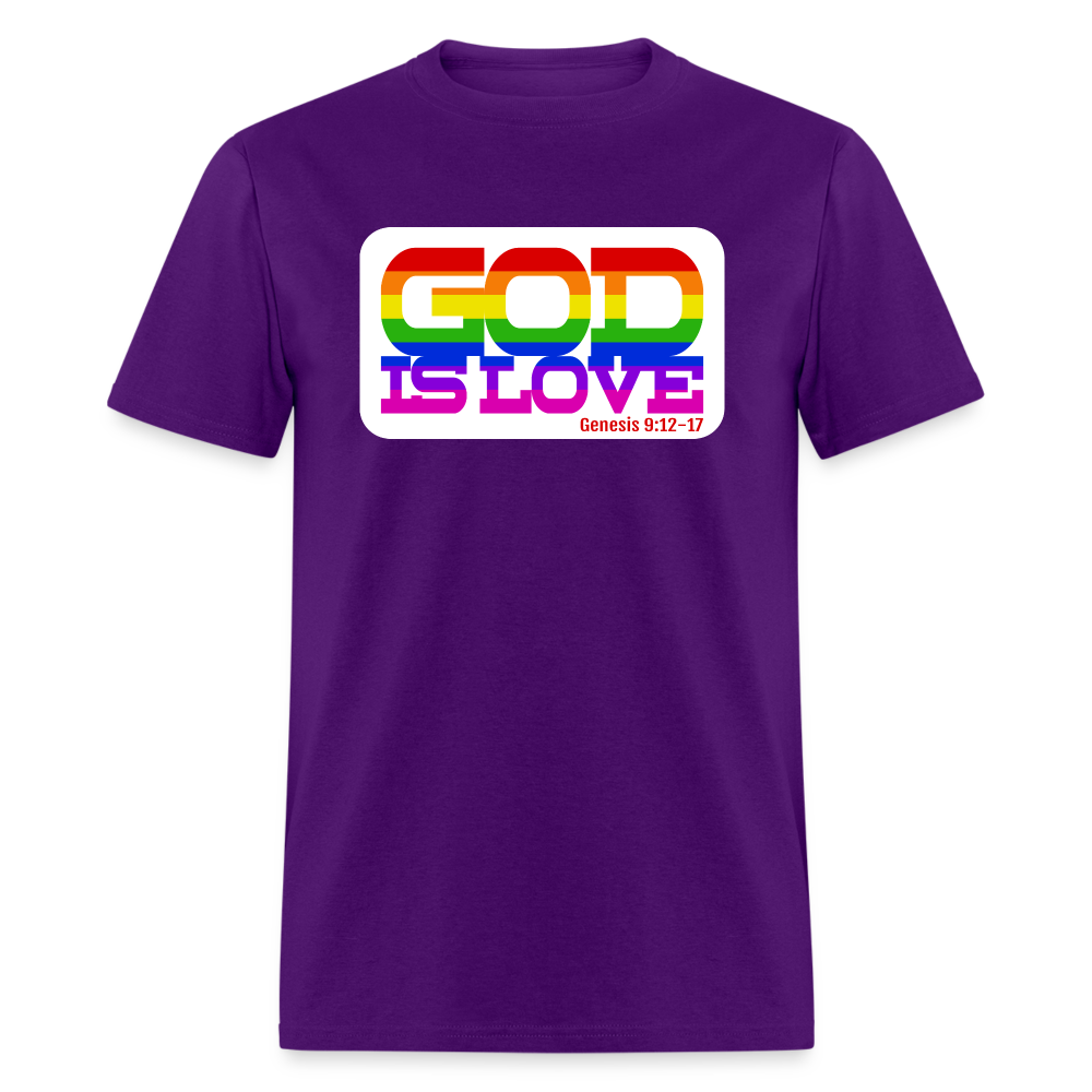 GOD is Love - purple