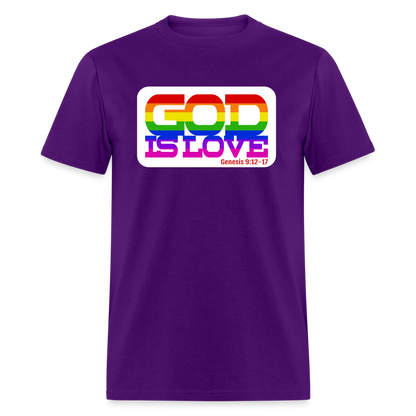 GOD is Love - purple