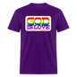 GOD is Love - purple