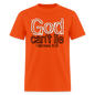 God Can't Lie - orange