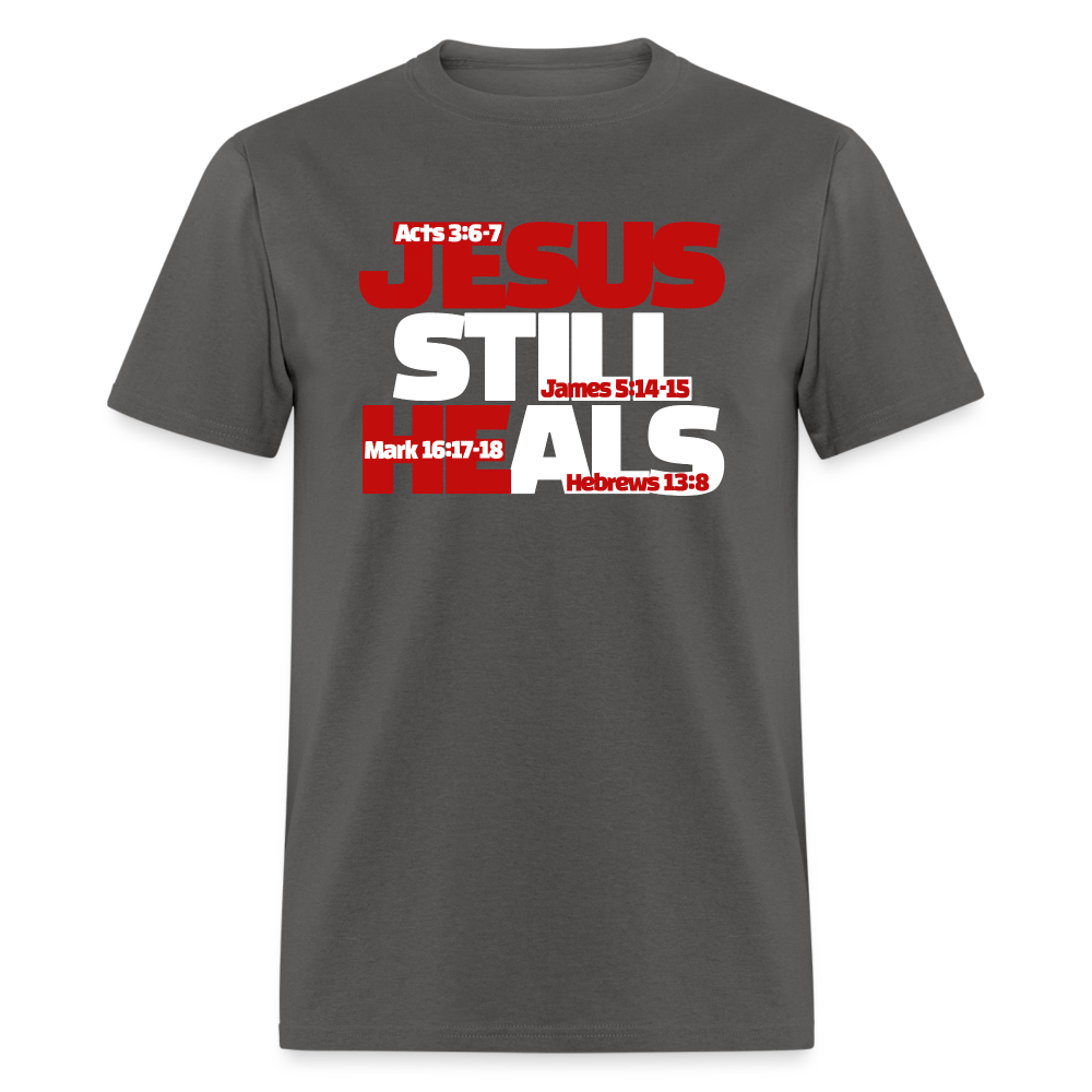 Jesus Still Heals - charcoal