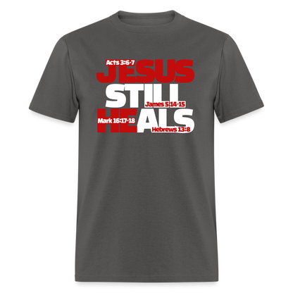 Jesus Still Heals - charcoal