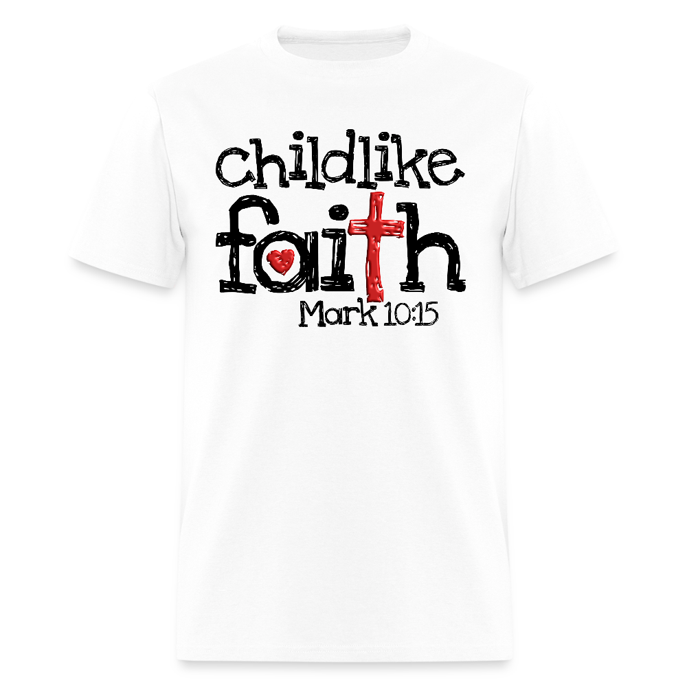 Childlike Faith - white