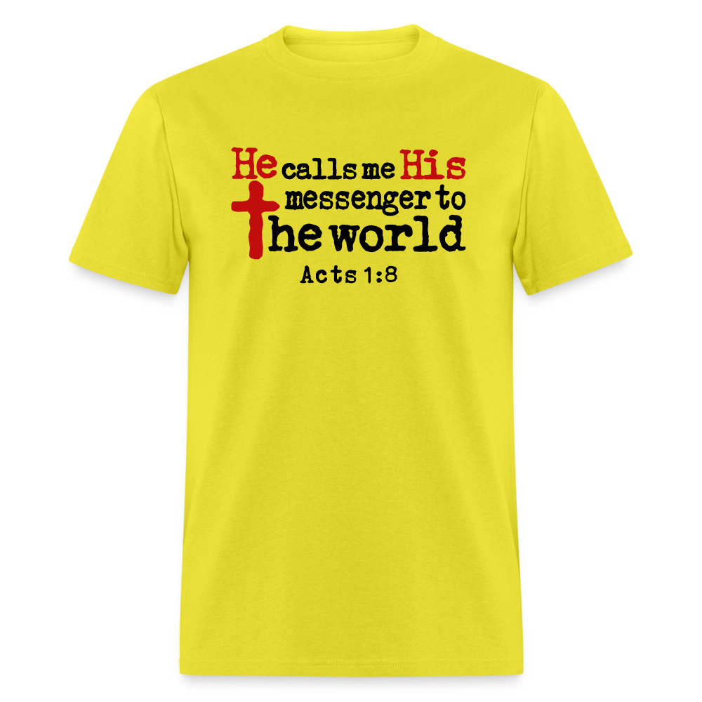 He Calls Me Messenger - yellow