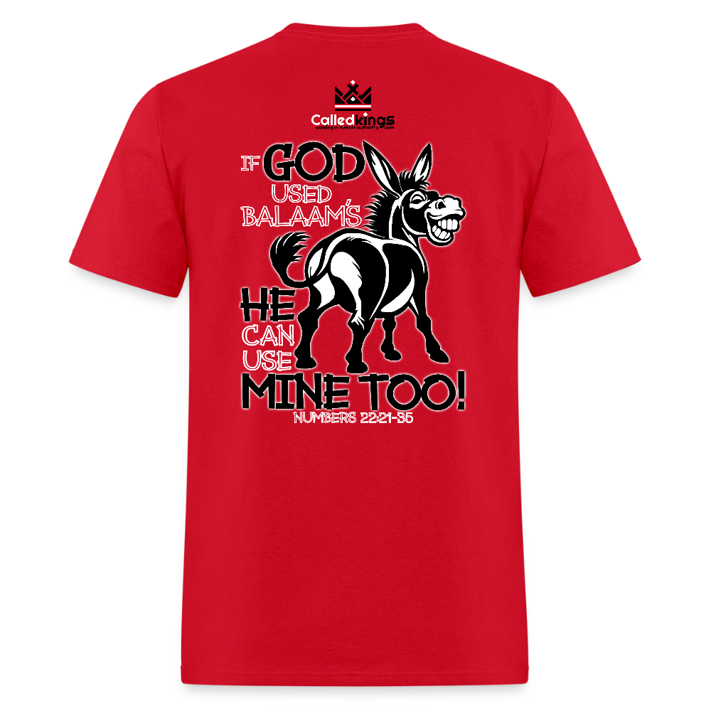 Balaam's Donkey - red