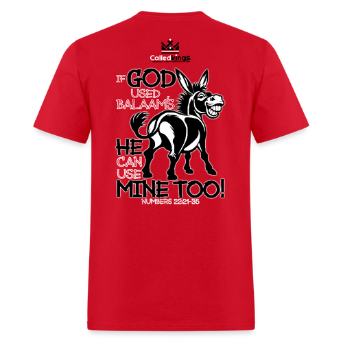Balaam's Donkey - red