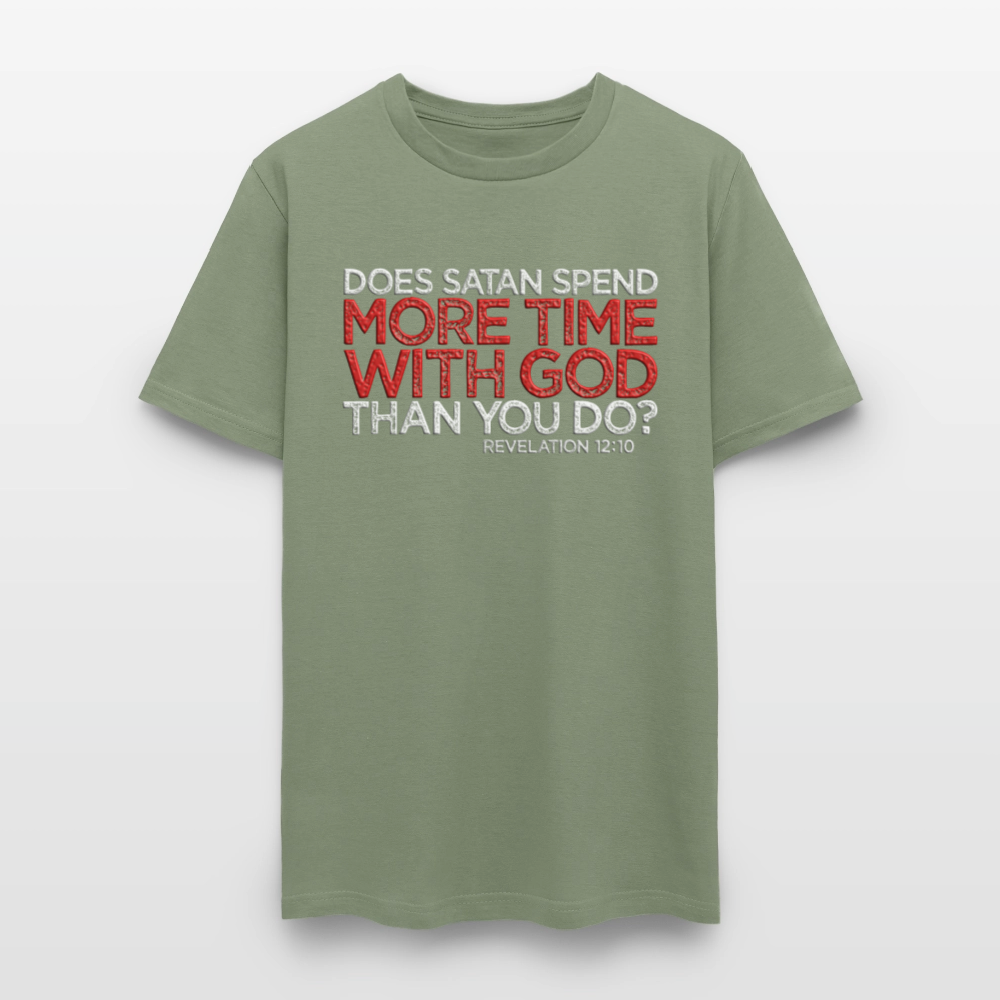 More Time With God - military green