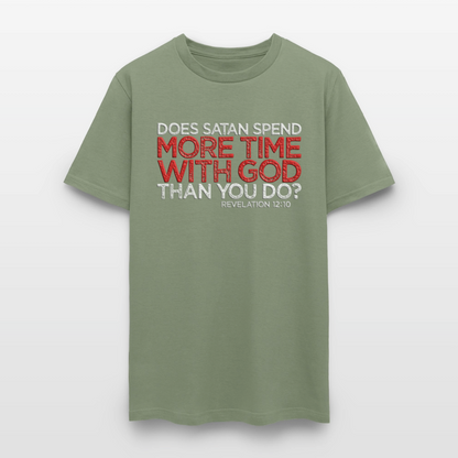 More Time With God - military green