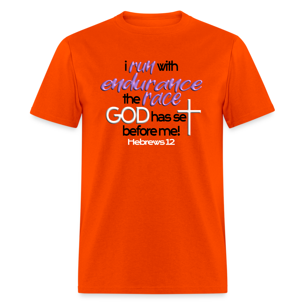 Run With Endurance - orange
